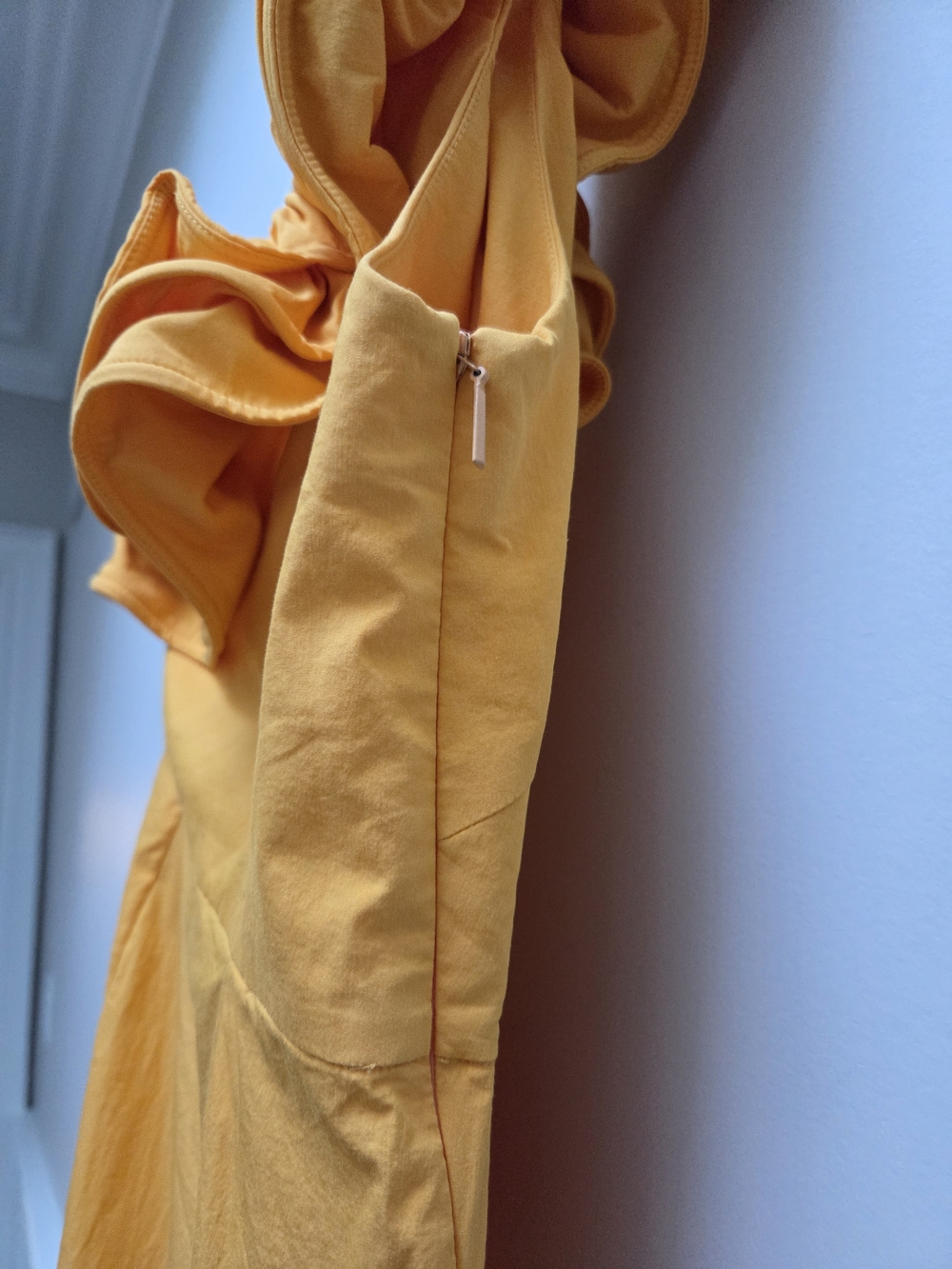 Mango Off-Shoulder Ruffle Dress - Picture 3 of 9